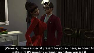 yo vanessa, who’s this special guest at your wedding next door?