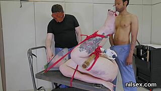 Young girl with an unusual sexual desire is taken to a hospital for anal therapy