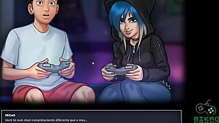 Yo, Summertime Saga Ep 59 - rockeira e gamer, a mina perfeita nesse jogo insano!