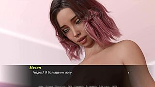 Cartoon babe gets deepthroat blowjob in Echoes of Lust Episode 2 Part 37.