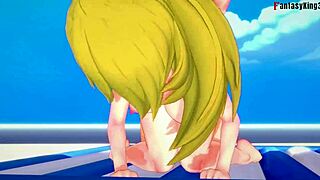 Dark Magician Girl Fucking in Bikini - Yu-Gi-Oh FantasyKing3