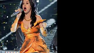 Katy Perry's celebrity porn with big bouncing boobs and ass