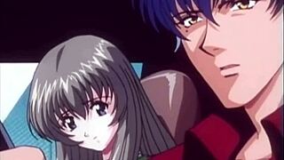 Petite Japanese girl BDSM hardcore sex in anime movie