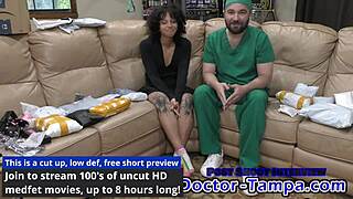 Dr. Nicole's gyno exam in Tampa, Florida - a fetish reality