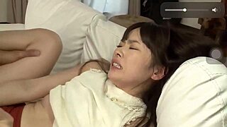 Asian cutie plays with me