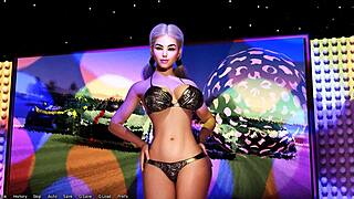 College rebels get wild in 3D porn party games