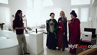 Witches of the night, a milf sex ritual