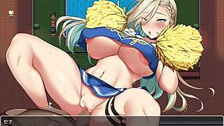Sena Hanuki at the Bumbee Academy Culture Festival part: Sexy anime game crossover
