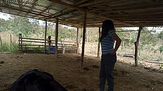 Widowed Stepmother Visits Stepson’s Ranch to Inspect Husband’s Legacy and Seduces Him for Raw Sex