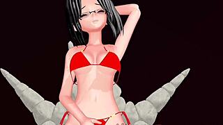 Dancing and having sex with my favorite mistress in a 3D animated porn movie
