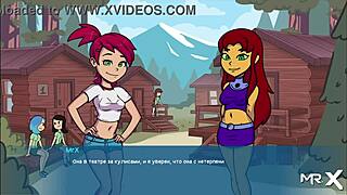 Redhead’s wet and wild creampie in Camppinewood