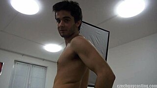 Young Czech guys try out for gay porn - Peter 4252