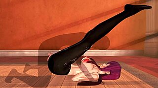 3d hentai featuring big assets in steamy action.