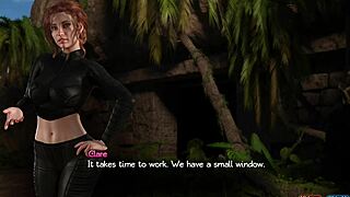Nadia's 3D cartoon adventure: a sensual treat