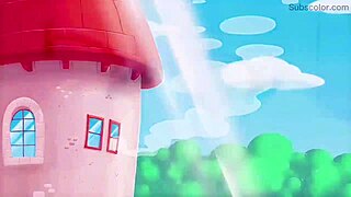 Peach and Daisy’s hot lesbian scene in Spanish subtitles