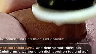 A young man masturbates in a live webcam session with a sex toy