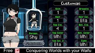 Engage in some erotic anime porn with character customization