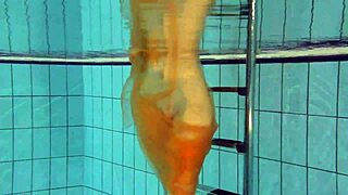 Nastya Strips Bikini to Reveal Petite Hot Body by Pool