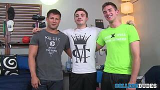 Troy Asher & Bobby Heat Up Orgy Scene!
