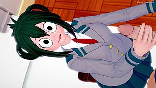 Froppy's medical checkup turns into a wild hentai session
