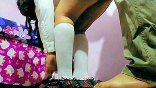 Young Latina teen gets naughty in homemade hardcore video