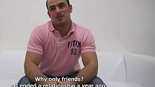 Gay hardcore Czech casting with authentic blowjobs and POV fuck videos