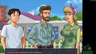 Hell Yeah! Summertime Saga Ep 45 - Another Hot Milf Moves in with Me!