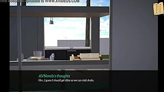 3D animated erotic video with big tits and ass