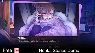 Hentai stories in demo form, a visual novel game with adult content