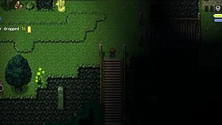 3D game with sexy farmer exposing her huge tits