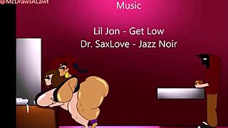 girls night in with steamy futanari cartoon action!