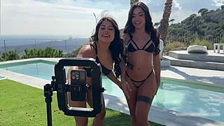 Wow, Maximo Garcia bangs Steffy Moreno and Martina Smeraldi. They squirt hard riding cowgirl!
