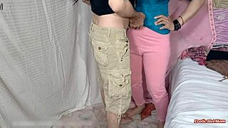 hey, watch desi stepsister sara’s hot mujra dance with stepbrother