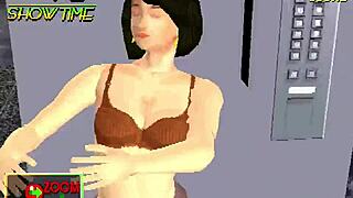 Dancing Eyes is a risqué 3D puzzle game from Namco