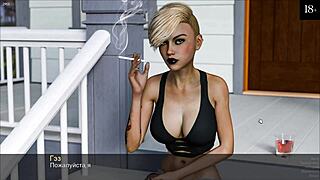 Love without conditions: Three woman enjoying a big cock in this animated porn video