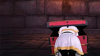Cosplay Frieren Elf Hunts Warrior for Sex Sword