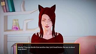 Discovering my new family in visual novel style