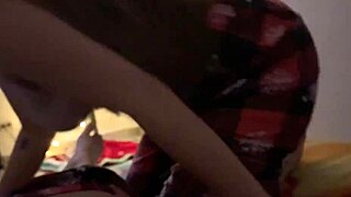 New Year's movie night turns into wild sex session