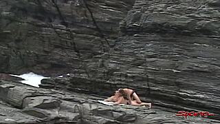 Gay couple enjoys outdoor sex with rimjobs and blowjobs