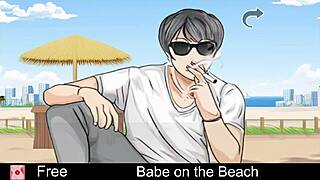 Man, I swear this babe on the beach just stole my heart!