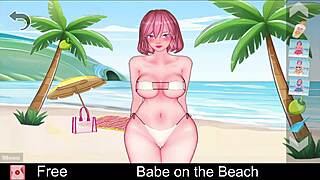 Man, I swear this babe on the beach just stole my heart!