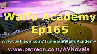 Walkthrough of the adult visual novel and anime The Academy 165