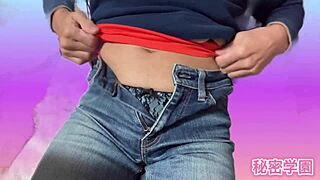 Am I a Pervert Jerking in Torn Jeans and Boots Outdoors?