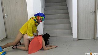 I bang birthday girl in tight dress at her father’s house