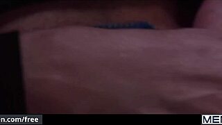 Muscular men engage in rough anal sex and rimjobs