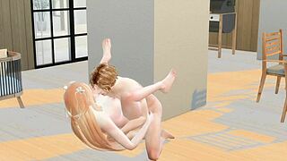 3D porn video with hot sex in the missionary position in Sulani