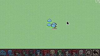 slime monsters dominate in 3d hentai raid. cute outfit babe gets creampied at demon king castle.