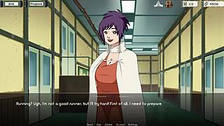 Kunoichi trainer in Naruto series, anal finger play scenes