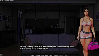 Kinky hotwife's secret revealed in 3D animated porn game