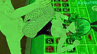 3D animated porn with Tatsumaki and Fubuki in bunny suits